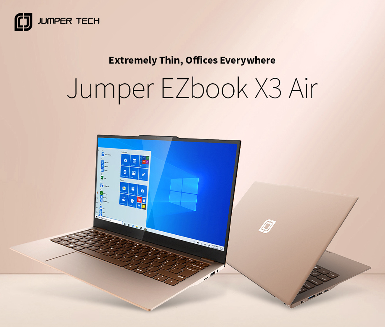 Jumper EZbook X3 Air Laptop 13.3inch 1080P FHD IPS Screen Intle